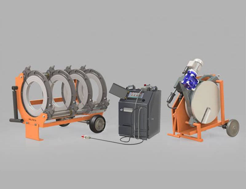 CNC W400 Polyethylene Pipe Hydraulic Butt Welding Machine
